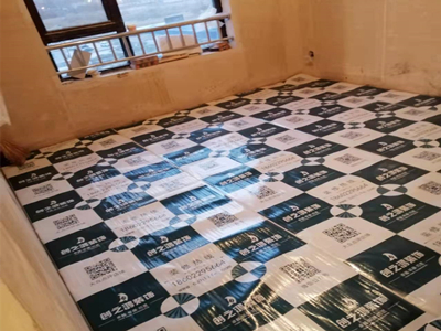 新麗壹號(hào)中期驗(yàn)收，地面保護(hù)已做好