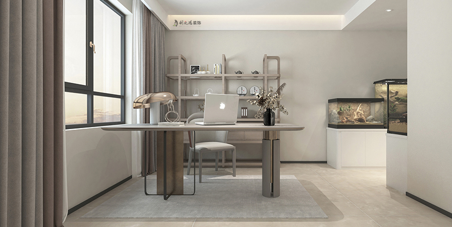 龍興里150㎡極簡風(fēng)裝修實(shí)景圖