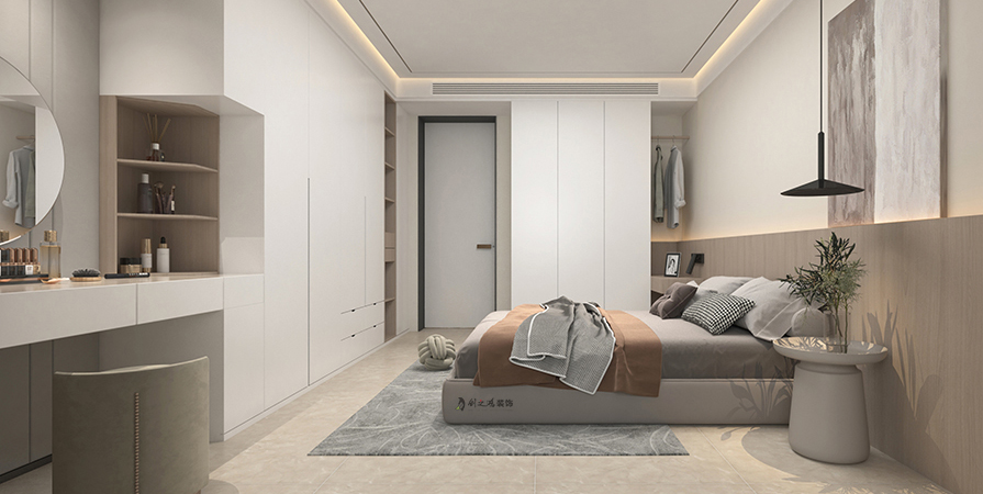 龍興里150㎡極簡風(fēng)裝修實(shí)景圖