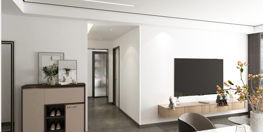 云川里88㎡現(xiàn)代簡約風(fēng)格裝修實景圖