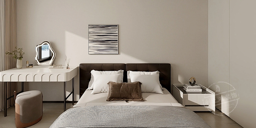 金輝江山銘著143㎡現(xiàn)代風格三居室原創(chuàng)案例