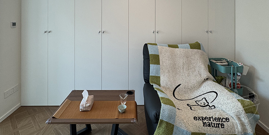 新梅江雅湖里92㎡法式風(fēng)格兩居室原創(chuàng)案例