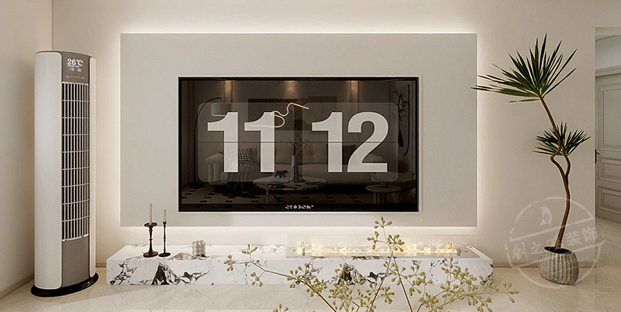 郡城家園138㎡簡歐風(fēng)格三居室原創(chuàng)案例