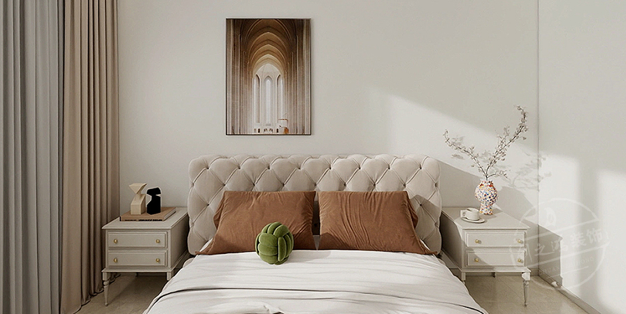 郡城家園138㎡簡歐風(fēng)格三居室原創(chuàng)案例