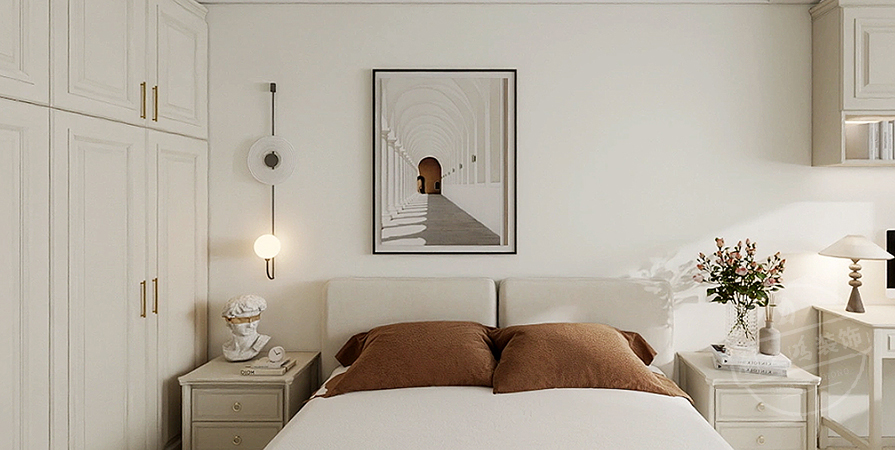 郡城家園138㎡簡歐風(fēng)格三居室原創(chuàng)案例