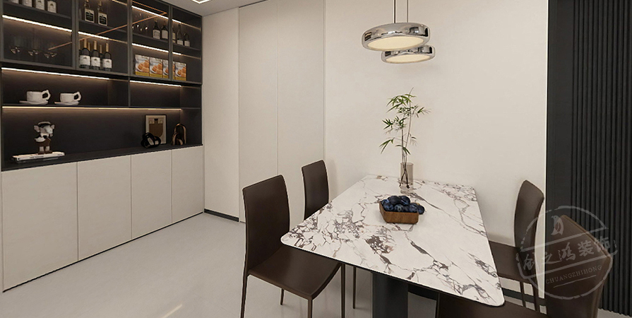 國(guó)耀上河城132㎡現(xiàn)代風(fēng)格三居室原創(chuàng)案例