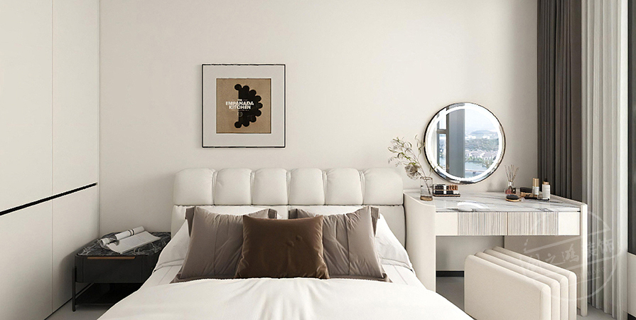 國(guó)耀上河城132㎡現(xiàn)代風(fēng)格三居室原創(chuàng)案例