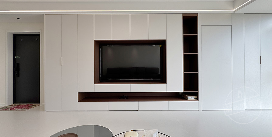 陽(yáng)光100西園123㎡現(xiàn)代風(fēng)格三居室實(shí)景案例