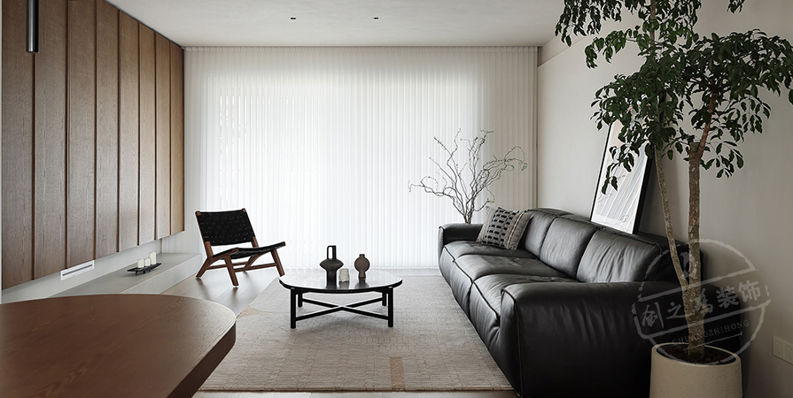 中?！ぷ蟀对淳?05㎡極簡(jiǎn)風(fēng)格三居室裝修案例