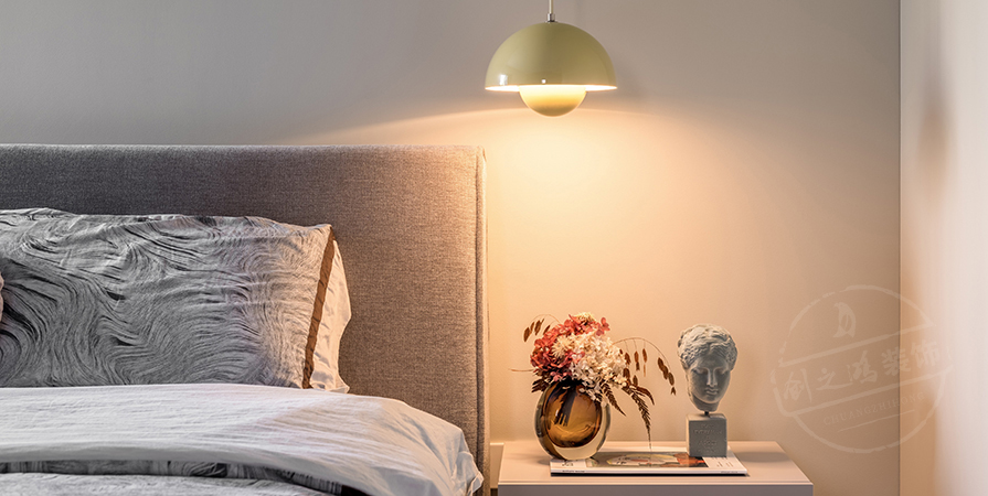 綠城·曉月晴川116㎡現(xiàn)代風(fēng)格三居室裝修案例