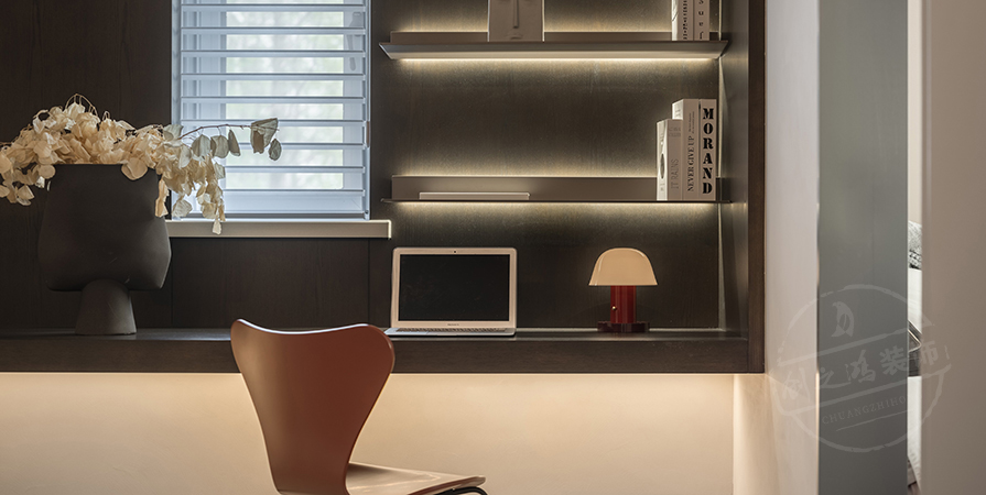 綠城·曉月晴川116㎡現(xiàn)代風(fēng)格三居室裝修案例