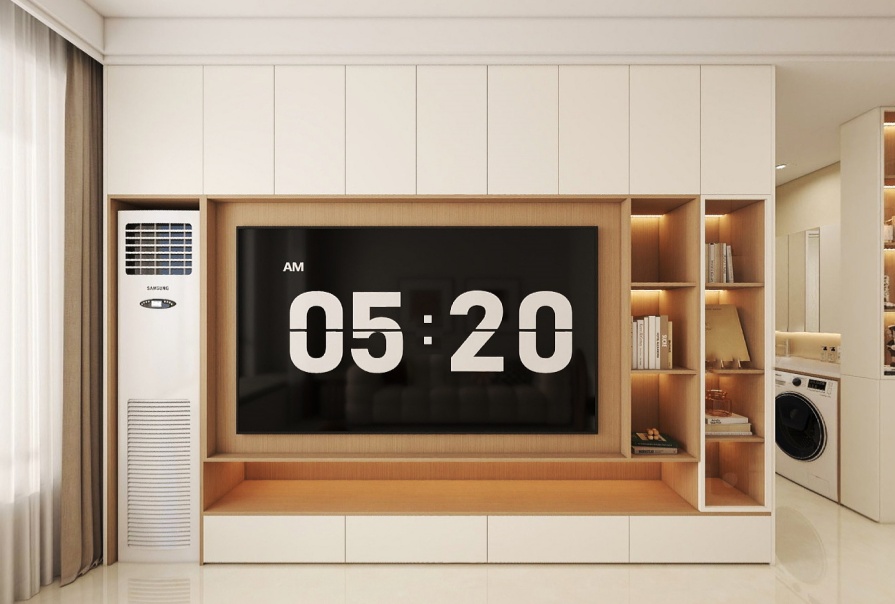 中海·學(xué)府源境92㎡奶油風(fēng)格三居室原創(chuàng)案例