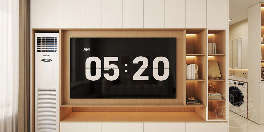 中海·學(xué)府源境92㎡奶油風(fēng)格三居室原創(chuàng)案例