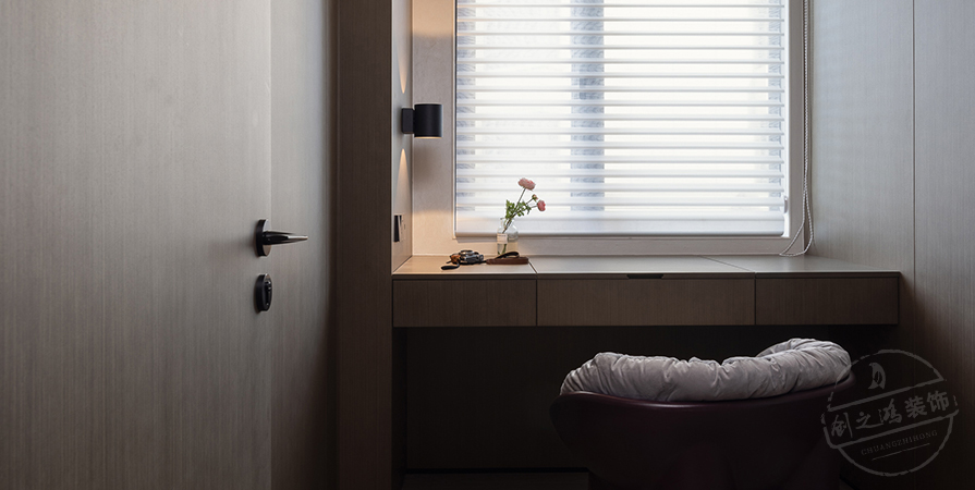 南開宸院118㎡極簡(jiǎn)風(fēng)格三居室裝修案例