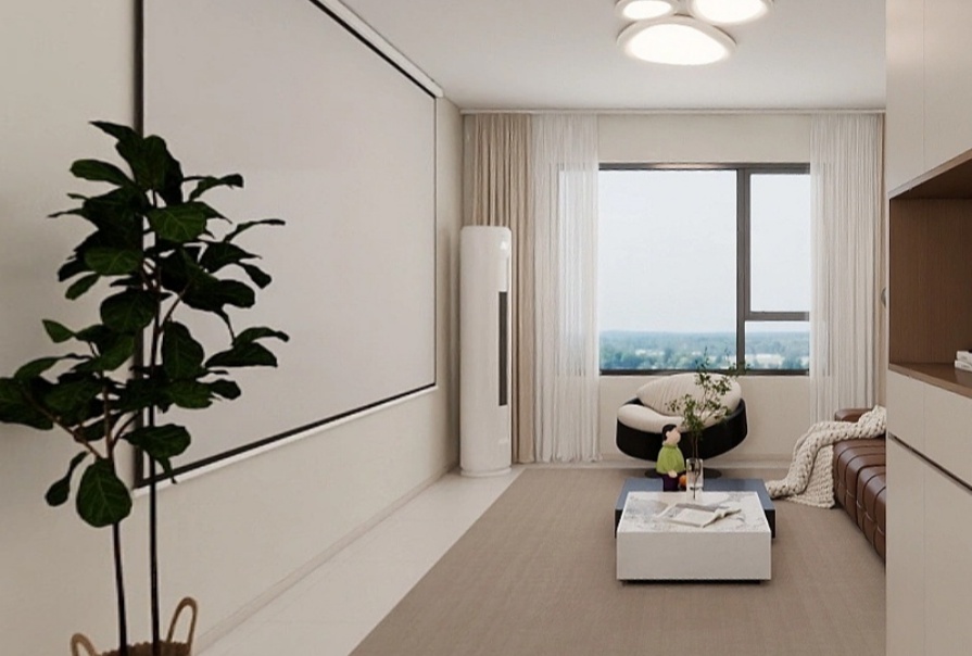 領(lǐng)世北郡128㎡現(xiàn)代風(fēng)格三居室原創(chuàng)案例