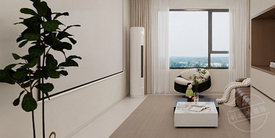 領(lǐng)世北郡128㎡現(xiàn)代風(fēng)格三居室原創(chuàng)案例