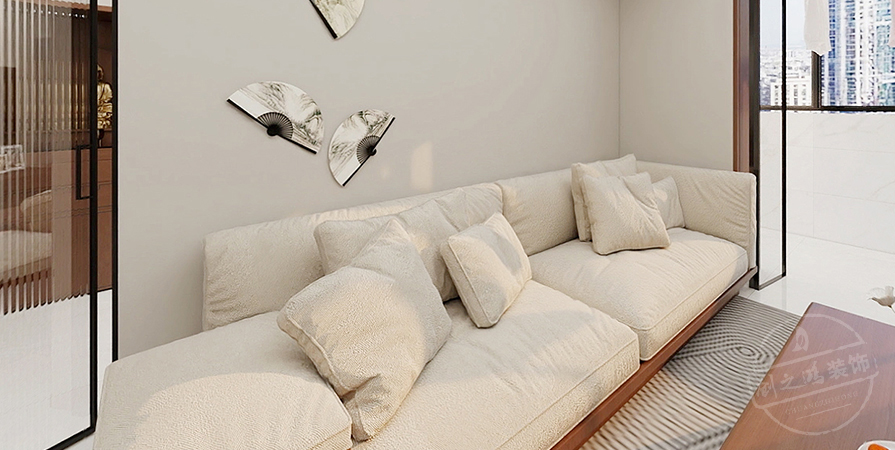 海源公寓65㎡簡約風(fēng)格一居室裝修案例