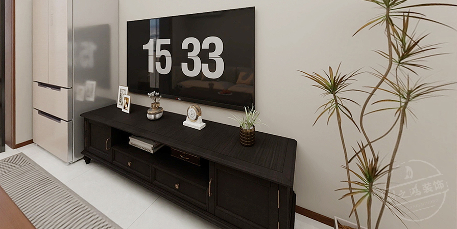 海源公寓65㎡簡約風(fēng)格一居室裝修案例