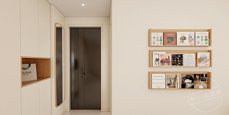 誠(chéng)基中心58㎡奶油風(fēng)格loft原創(chuàng)案例