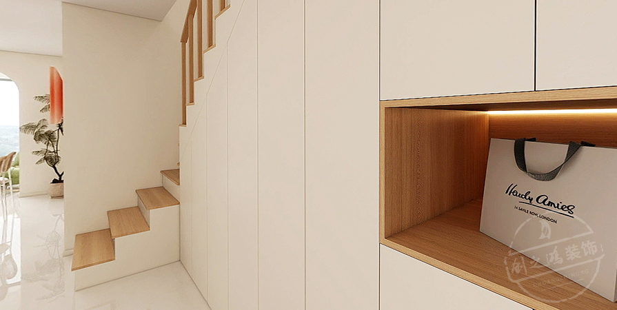 誠(chéng)基中心58㎡奶油風(fēng)格loft原創(chuàng)案例