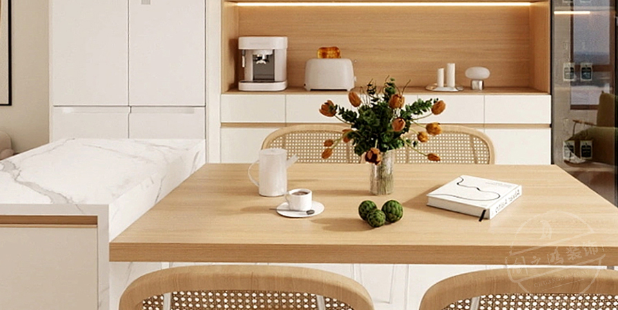 誠(chéng)基中心58㎡奶油風(fēng)格loft原創(chuàng)案例