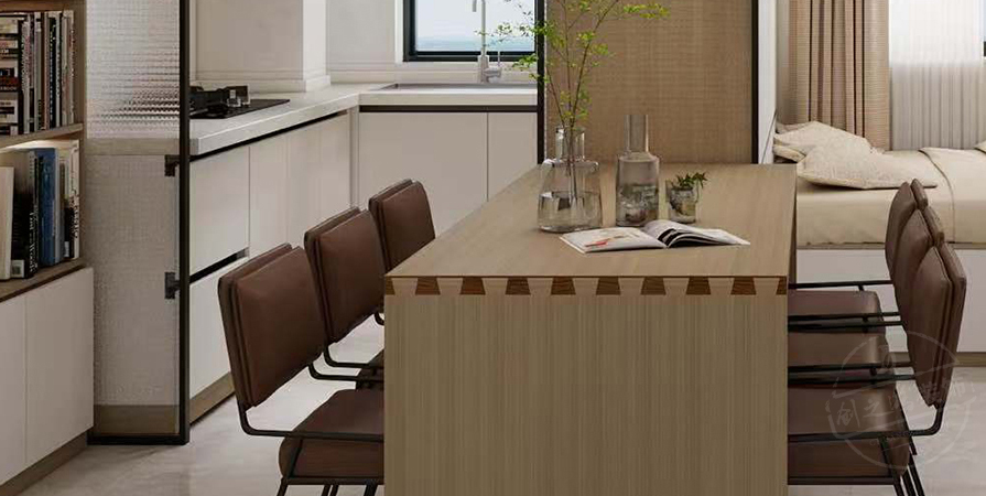 天房海河灣57㎡簡約風(fēng)格小戶型改造案例