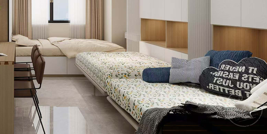 天房海河灣57㎡簡約風(fēng)格小戶型改造案例