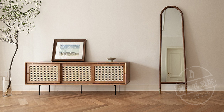 時代之城·清溪118㎡奶油風格三居室裝修案例