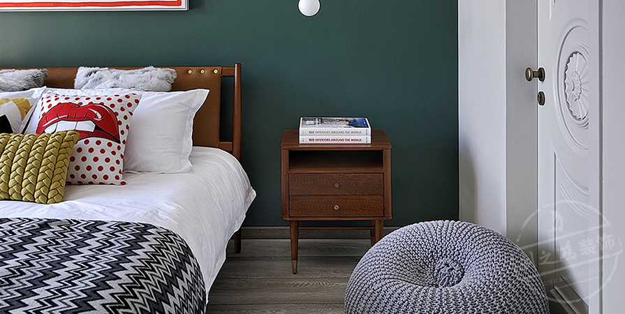 中交春風景里97㎡法式風格三居室裝修案例