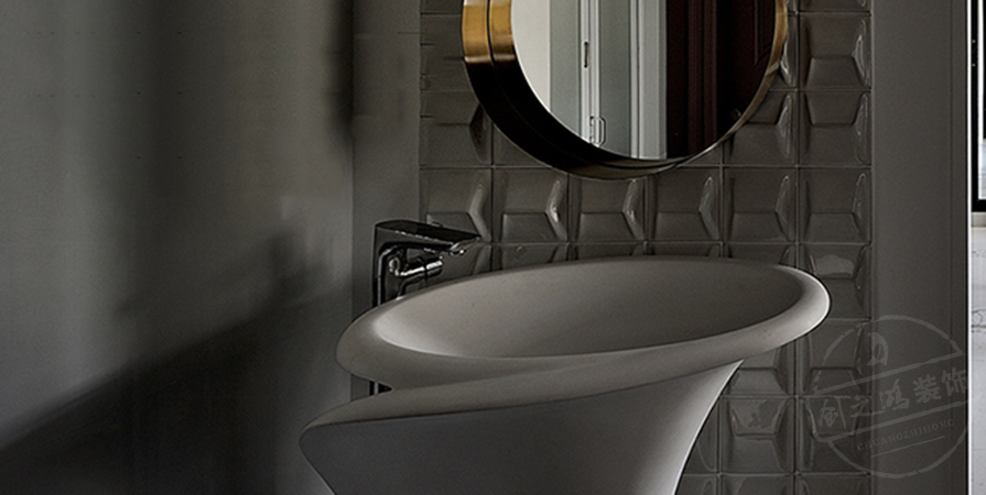 中交春風景里97㎡法式風格三居室裝修案例