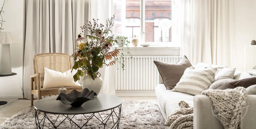 河怡花園57㎡北歐風(fēng)格小戶型裝修案例