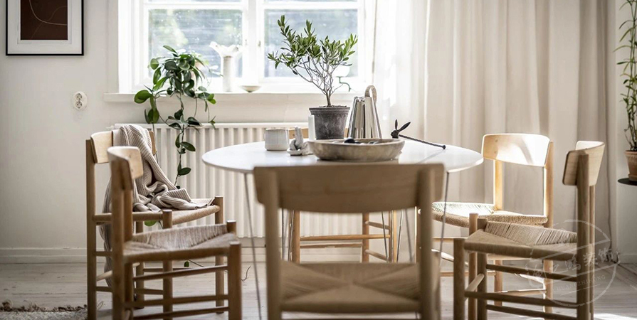 河怡花園57㎡北歐風(fēng)格小戶型裝修案例