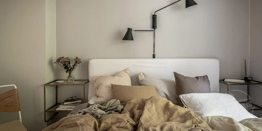 河怡花園57㎡北歐風(fēng)格小戶型裝修案例